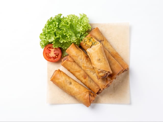 Santa Fe Egg Rolls.